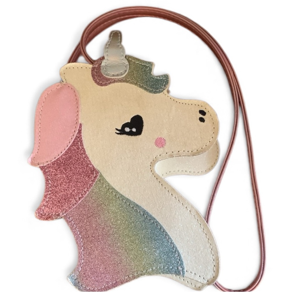 ✨ Capelli Kids Sparkly Unicorn Crossbody Purse ✨